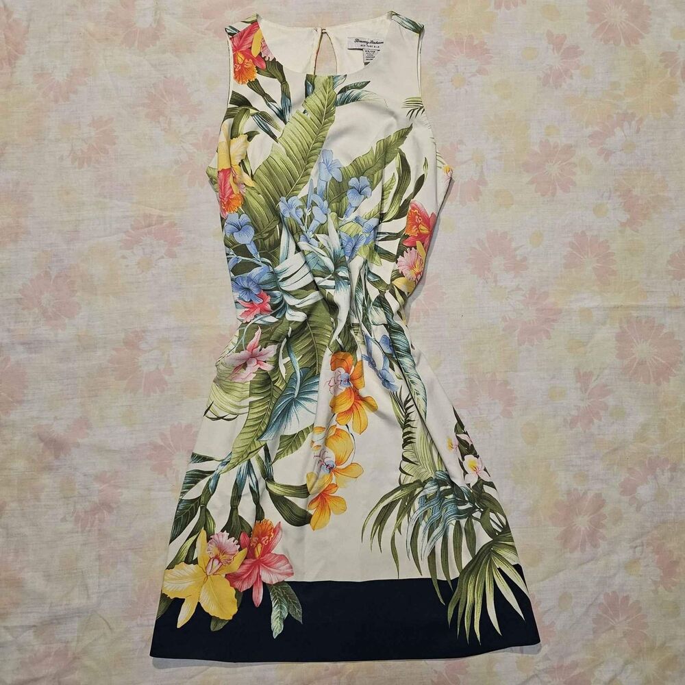 Tommy Bahama Madeira Blooms Silk Shift Dress 🌺